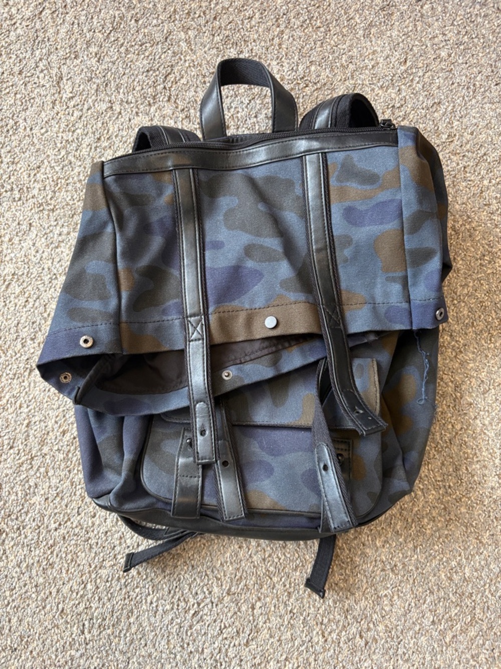 3.1 Phillip Lim for Target Men's Blue & Brown Camo Backpack